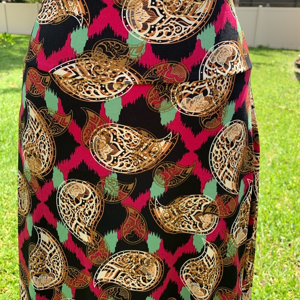 LuLaRoe Colorful Women’s Maxi Skirt - Picture 5 of 8